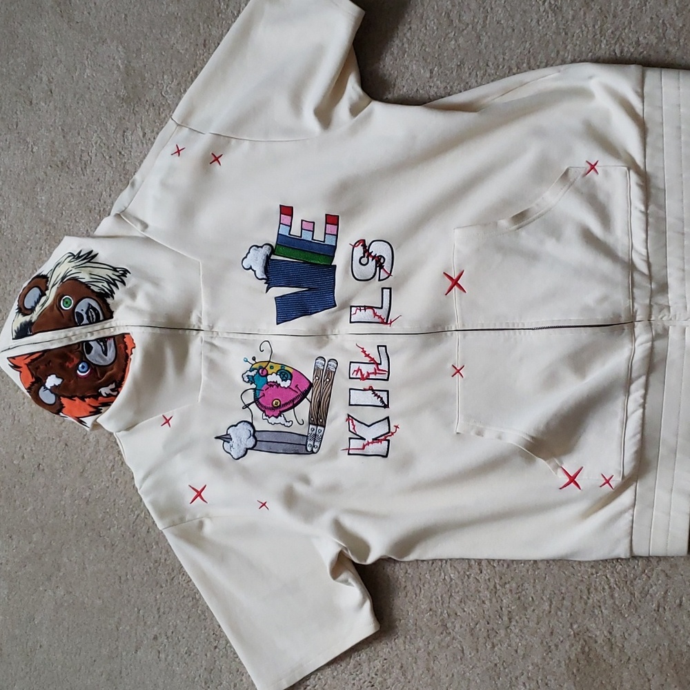 Frost Originals short-sleeved Love Kills hoodie